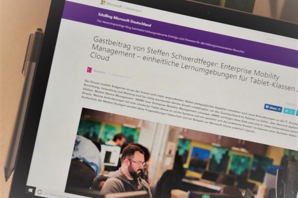 Gastbeitrag im EduBlog von Microsoft Deutschland zu EMM & MDM